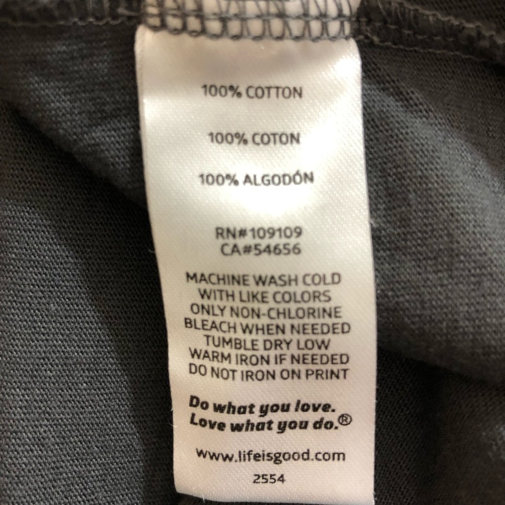 NWT LIFE IS GOOD Flower T-Shirt - Picture 7 of 7